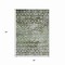 Homeroots 3' X 5' Olive Green And Ivory Argyle Washable Indoor Outdoor Area Rug 615806 - alternate 4