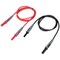 Klein Tools Lead Adapters, Red and Black, 3-Foot 69359 - alternate 1