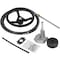 Vevor Marine Engine Turbine Rotary Steering System 16FT Boat Cable With Wheel SS13716 - alternate 1