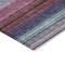 Homeroots 10' X 14' Lavender Blush And Blue Striped Washable Indoor Outdoor Area Rug 614814 - alternate 3