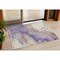 Homeroots 3' X 5' Purple And Gold Abstract Washable Indoor Outdoor Area Rug 631885 - alternate 1