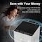 Elexnux 2152 sq. ft. H13 HEPA True Personal Console Air Purifier in Whites, 99.97% Cleaner, 235 CFM IR-KXY550H - alternate 4
