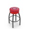 Holland Bar Stool Co 30" Montreal Canadiens Cushion Seat, Blk Wrinkle Base Swivel Bar Stool L8B130MonCan - alternate 1