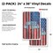 Signmission United We Stand, Vinyl Decals Only 24 Inch x 36 Inch, Vinyl Decal, 2PK DSB-2436-2PACK-30428 - alternate 2