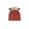 Holland Bar Stool Co Revelle 30in Swivel Bar Stool with Pewter Finish, Medium Back and Graph Poppy Seat 881 - alternate 3