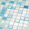 Apollo Tile Mingles 12 in. x 12 in. Glossy White and Blue Glass Mosaic Wall and Floor Tile 20 sqft/case, 20PK MARITIMAMIX1A - alternate 4