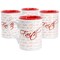Gibson Home Inspirational Words Faith 4 Piece 16 Ounce Stoneware Mug Set in Red 142555.01 - alternate 1