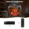 Edendirect 28 inch Infrared Electric Fireplace with Removable Trim kit Insert, Touch Panel Home Decor Heater ZR-W1769P252987 - alternate 6