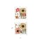 Homeroots Set Of Two Earth to Petals 2 White Framed Print Wall Art, 2PK 408076 - alternate 3