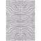 Homeroots 9' X 12' Lavender And Ivory Animal Print Washable Indoor Outdoor Area Rug 600628 - alternate 6
