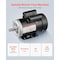 Vevor 5HP Air Compressor Electric Motor 230V 3450RPM CW/CCW Rotation 10.14N.m SYT-5HP-2P-B3 - alternate 3