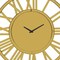 Homeroots 43" Gold Mirrored Acrylic Silent Analog Circle Wall Clock 635644 - alternate 7