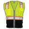 Dome75 Hi-Vis Safety Vest SM/MD Class ANSI/ISEA 107-2020 Class 2 , Zipper 6 Pockets, 2 Mic Tab DV2125 - alternate 5