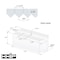 Taiki Taiki 10" 1/16 X 90 Degree 3 Piece Steel Soft Jaw Set 3900-4646 - alternate 2