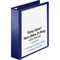 Business Source Easy Open Nonstick DRing View Binder, Blue BSN26975 - alternate 1