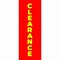 Showdown Displays 3.5 Ft  Frameworx Banner Display Graphic (Single-Sided, 13 Oz. Smooth Scrim Vinyl) - Clearance Red 908081-002 - alternate 2
