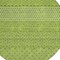 Homeroots 8' Lime Green And Ivory Round Chevron Washable Indoor Outdoor Area Rug 612276 - alternate 5