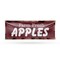 Signmission Farm Fresh Apples, 18 Inch x 48 Inch, Vinyl Banner B-30572 - alternate 1