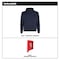 Milwaukee Tool Men's Heated Hoodie, Up to 8 hours Time, Zipper Closure, Blue, Size 3XL M200U-203X - alternate 6