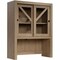 Sauder 12.76 in D X 42.24 in H, 32.99 in W X Engineered wood, Glass 432889 - alternate 1