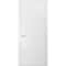 Sartodoors Modern Solid Interior Door with Handle, Planum 0010 White Silk, Single Regural Panel Frame Trims, B PLANUM0010ID-WS-3696 - alternate 1