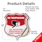 Signmission No Trespassing Shield Sign All Activitie, 12 inch X 12 inch, Vinyl Decal, 2PK SHI-D-2PACK-12-421 - alternate 2