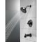 Delta Trinsic Monitor 14 Series Tub & Shower Trim - Less Head T14459-BLLHD - alternate 4