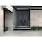 Vdomdoors Steel Double Doors Deux 6501 Anthracite Sidelight Exterior Window Stainless Inserts Single Modern P DEUX6501DEXD-BLK-RH-W72+16 x H80 - alternate 3