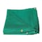 Mytee Products 12 ft X 24 ft Green Heavy Duty 70% Shade Mesh Tarps 6 Oz with Grommets ROLL-Off MT12-24-G - alternate 1