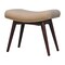 Homeroots 25in Brown Boucle and Solid Wood Upholstered Storage Bench With Cabinet 717475 - alternate 4
