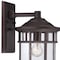 Homeroots XL Antique Bronze Canister Wall Light 398519 - alternate 2