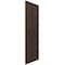 Ekena Millwork True Fit PVC Cedar Park Fixed Mount Shutters, Raisin Brown, 12W x 32H, PR TFP001CP12X032TB - alternate 6