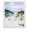 Homeroots 31" X 25" White Ocean Dunes Framed Wall Decor 365675 - alternate 1