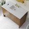 James Martin Vanities Hudson 48" Sgl Vanity, Honey Oak w/3 CM Et. Jasmine Pearl Silestone Top w/FreePower Wireless Charger 435-V48-HNO-FEJP - alternate 3