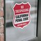 Signmission California No Trespassing Shield Sign Ca, 4 inch X 4 inch, Vinyl Decal, 2PK SHI-D-2PACK-4-368 - alternate 5