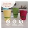 World Centric PLA Clear Cold Cups, 7 oz, Plastic, Clear, 2000PK CP-CS-7 - alternate 4