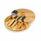 Picnic Time Family Of Brands NCAA Cornell Big Red Circo Cheese Board and Knife Set - Charcuterie Board Set 854-00-505-683-0 - alternate 1