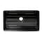 Alfi Brand Black Matte Workstation 33''X20'' Single Bowl Step Rim Fireclay Farm Sink W/ Accessories ABFS3320S-BM - alternate 2