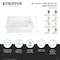 Kingston Brass 60-Inch Acrylic Rectangular 3-Wall Alcove Tub Combo w/ Waste and Overflow Drain, Right Hand Drain CVTAP603622R8 - alternate 4