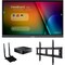 Viewsonic ViewBoard bundle includes the following items: - ViewBoard IFP6550 4K Interactive display - IFP6550-C1 - alternate 1