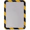 Tarifold Sign Holder, Yellow/Black, Magnetic, PK2 P194944 - alternate 1