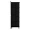 Homeroots 20" Black Wood Freestanding Single Door Bathroom Vanity With Mirror 543617 - alternate 4