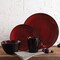 Gibson Home Gibson Soho Lounge Round 16-Piece Dinnerware Set, Burgundy 75097332M - alternate 2
