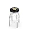 Holland Bar Stool Co 25" Chrome Vanderbilt Swivel Bar Stool, Accent Ring L8C2C25Vander - alternate 1