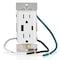 Leviton USB Receptacle, 15 A, White T5634-W - alternate 5