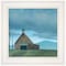 Homeroots Lonesome Barn 1 White Framed Print Wall Art 405604 - alternate 4