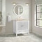 James Martin Vanities Myrrin 30" Single Vanity, Bright White w/ 3 CM Tajnar Eclos Top 485-V30-BW-3TJR - alternate 3