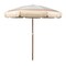 Picnic Time Family Of Brands Summerland 6.5 ft. Portable Beach Umbrella, Waikiki Stripes 816-01-368-000-0 - alternate 1
