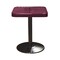 Leisure Craft 24" Square Perforated Pedestal Table, Portable, 30"H, Burgundy SQ24TAB30-BURGUNDY - alternate 1