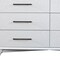 Homeroots 56" White Solid Wood Six Drawer Double Dresser 524114 - alternate 2